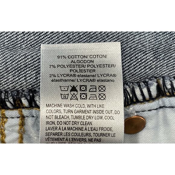 Lucky Brand Jeans Zoe High Rise Straight Leg Raw Hem Women's Size 8/29R - Picture 14 of 16